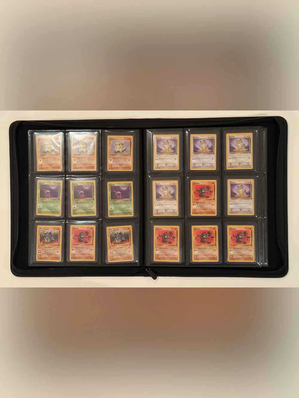 Vintage Pokémon WOTC Binder Collection. What you see is what you get!